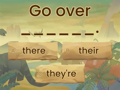 3-21 there, their, they're