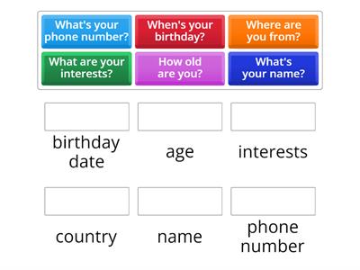 Warm up  - 'My life'