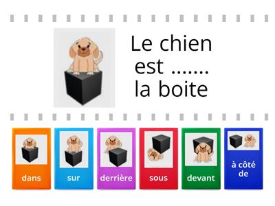 Les prépositions de lieu