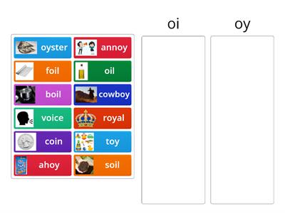 Vowel Teams oi & oy 