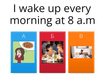 Daily routines 