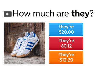 Choose the correct price