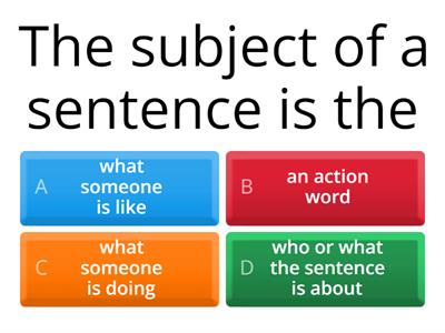 3rd Grade Grammar Review