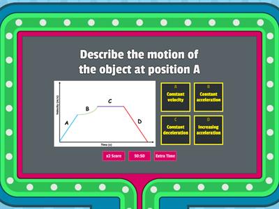 N5 Physics - v-t Graphs