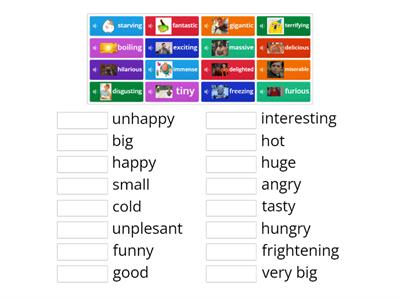 Solutions Pre-Interm 2F: Strong Adjectives + Sound