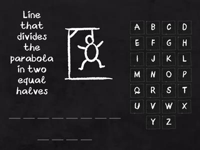 Quadratic Functions- Hangman