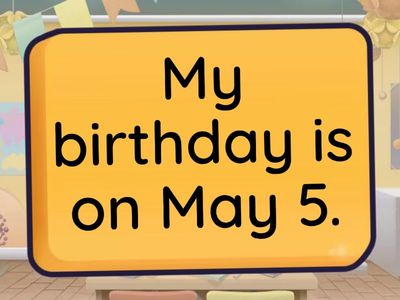 Vocabulary #1 (examples)