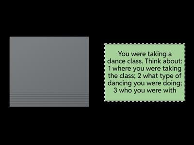 past continuous, situations, roadmap A2+, 8A