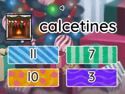 Christmas Number 1-15 Quiz