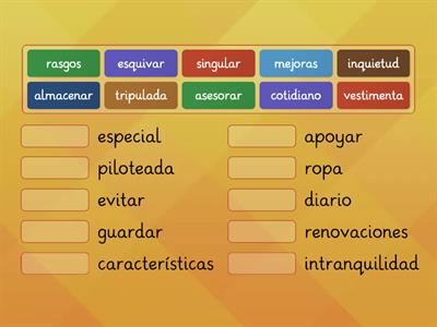 Vocabulario E