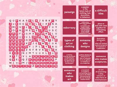 crossword. 3rd ESO (Candela)