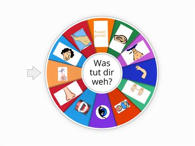 Körperteile: Wie heißt es auf Deutsch?