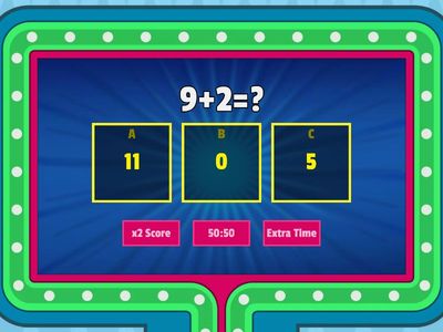 Quiz Mathemtics for 5-6 years old