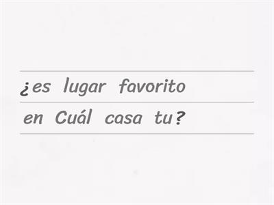 Pregunta y respuesta