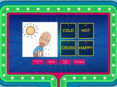 2ND Grade english EMOTIONS