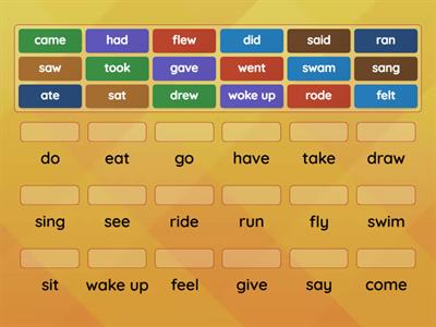 SM 3 irregular verbs 