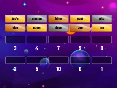 巒群布農語數字1-10