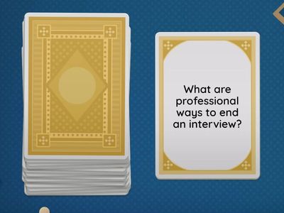 Practicing Interview Etiquette and Flow