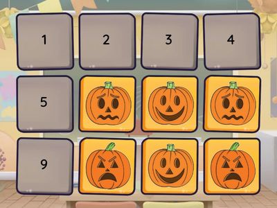 Matching Jack o Lanterns