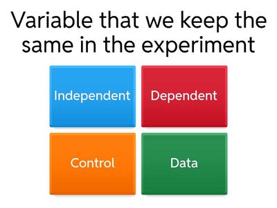 4th grade. Quiz on Investigation vocabulary