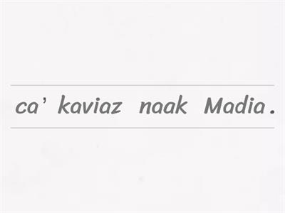  卓群布農語九階3-1句子排列