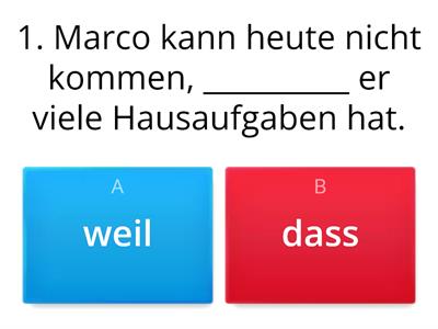 „weil, dass“