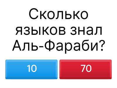 Аль Фараби 3 класс