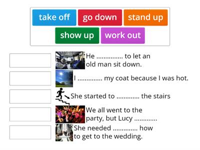 Phrasal verbs (6) match up