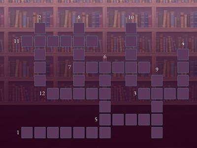 Кросворд  "Рідна мова" 