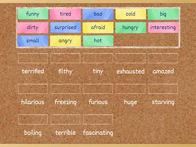 EF intermediate - 2B - Strong adjectives