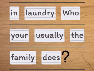 Questions form 6 unit 3