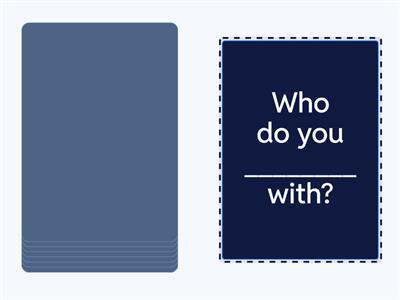 Present Simple - Speaking Questions