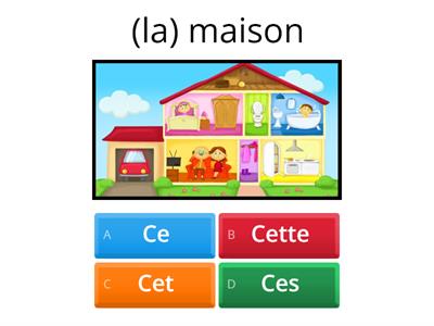 Les adjectifs démonstratifs FLE