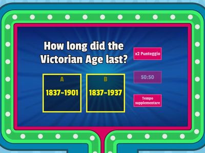 Victorian Age Quiz