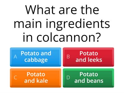 Irish Food Quiz