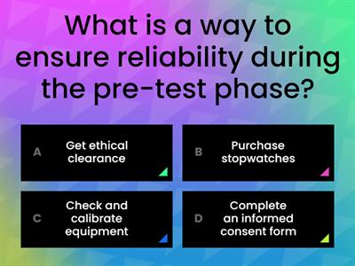 Fitness Testing Reliability 