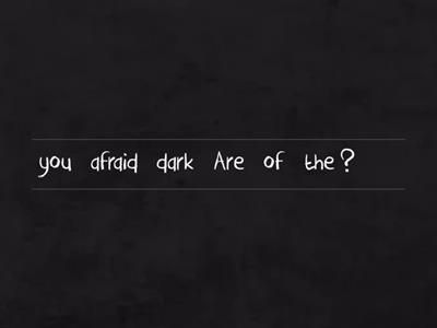 Unjumble the questions and answer them. Say why.