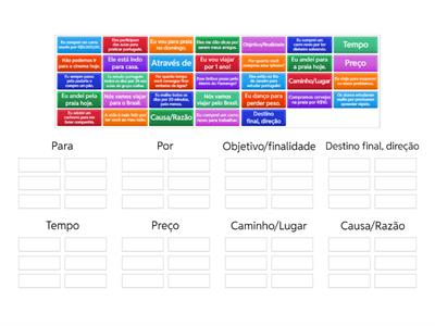 Níveis B1/B2 : para x por - Português para estrangeiros com @prof.nathysoares