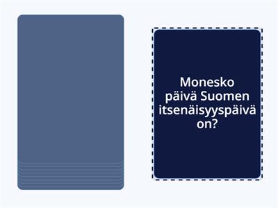 Harjoitellaan! Päiväys - kysymykset