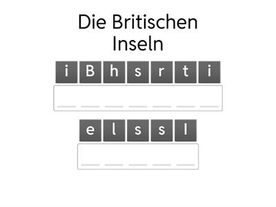 Deutsch - Englisch 