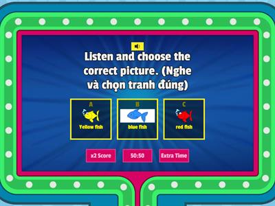 KHỐI CHỒI -Colors, Adjectives and Numbers-Game 01