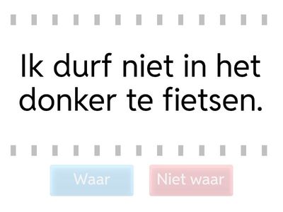 Durf je het te spelen?