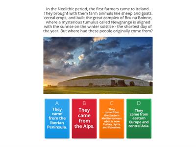 Irish culture & history quiz