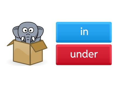 Verbocentro | Prepositions of Place – in, on, under, behind, in front of, next to