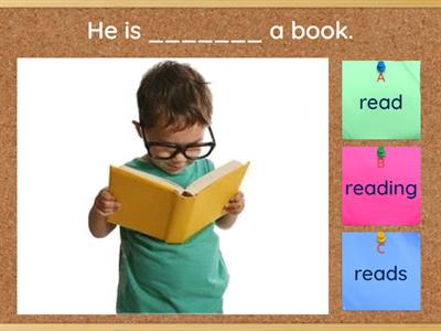 Present Continuous Tense Quiz