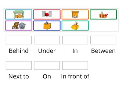 Prepositions of place