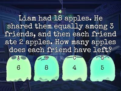 Division Word Problems (Multi-step)