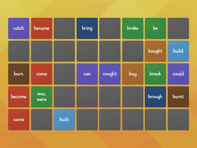 Irregular verbs 1 - 7.třída