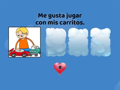 Verbos : Comer ,beber,dormir ,jugar 