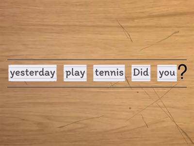 SIMPLE PAST BEGINNER